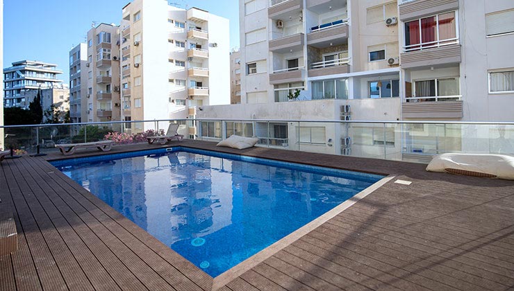 Deyar sea view property shared pool with chairs